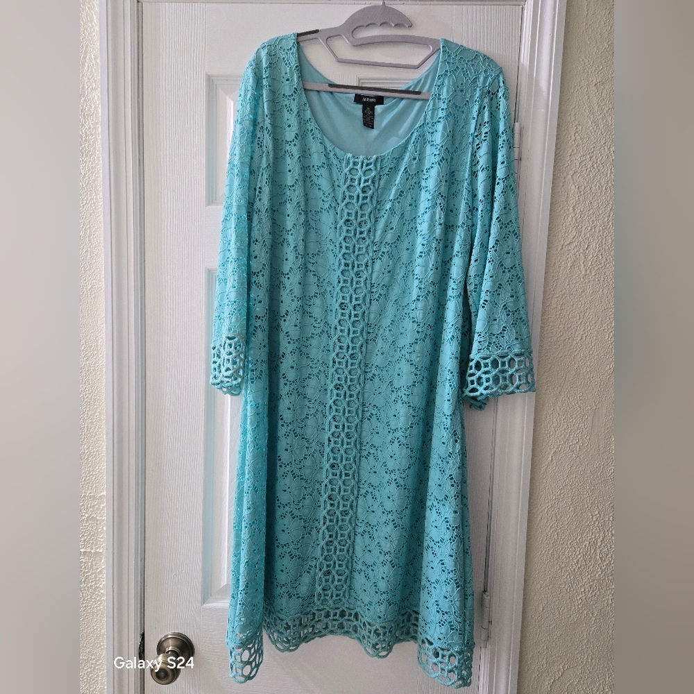 Alfani Aqua Dress